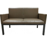 Диван Мягкий офис Нео двухместный Mercury 02 CP коричневый