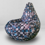 Кресло бескаркасное Mypuff груша, Фабрика звезд, размер XXL- Миди, оксфорд