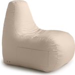 Кресло-пуф шезлонг Mypuff Бежевый, оксфорд 600