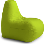 Кресло-пуф шезлонг Mypuff Салатовый, оксфорд 600