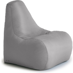 Кресло-пуф шезлонг Mypuff Серый, оксфорд