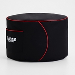 Пуфик бескаркасный Mypuff Игровой столик, GAME ZONE, оксфорд, черно-красный