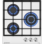 Газовая варочная панель Meferi MGH453WH GLASS POWER
