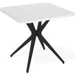 Стол Sheffilton SHT-TU30/TT30 83/83 белый/черный