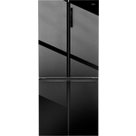 Холодильник Centek CT-1746 NF Black Glass