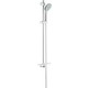 Душевой гарнитур Grohe Euphoria с полочкой, 90 см, хром (27227001)