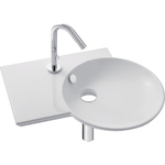 Раковина Jacob Delafon Formilia Spherik 60х46 см, с левым крылом (E4500-00)