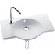 Раковина Jacob Delafon Formilia Spherik 60х41 см, с отверстием слева (E4503-00)