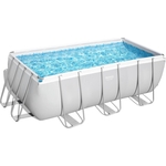Каркасный бассейн Bestway 56456 BW Power Steel 412х201х122см, 8124л, фил.-насос 2006л/ч, лестница, попл.-дозатор