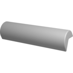 Подголовник Riho Lusso серебристый (207034)