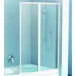Шторка для ванны Ravak Supernova VSK2 Rosa 150 R правая, прозрачная, белая (76P80100Z1)