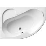 Акриловая ванна Ravak Rosa 140x105 левая, без гидромассажа (CI01000000)