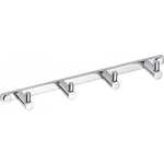 Планка с 4 крючками Bemeta 270x40x25 мм (104606102)