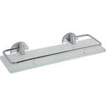 Полка стеклянная Bemeta с рельсами 300 мм (104102202)