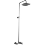 Душевая система Lemark Standard со смесителем, хром (LM2160C)