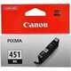 Картридж Canon CLI-451 BK (6523B001)