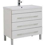 Тумба под раковину Aquanet Верона 90 три ящика, белая (178470)