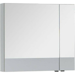 Зеркальный шкаф Aquanet Верона 75 белый (175381)