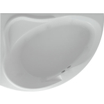 Акриловая ванна Aquatek Альтаир 160х120 левая, фронтальная панель, каркас, слив-перелив (ALT160-0000067)