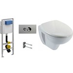 Комплект унитаза Jacob Delafon Viega Visign for Style 10 с унитазом Jacob Delafon Patio с сиденьем микролифт