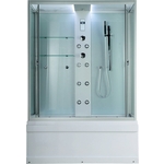 Душевая кабина Timo Lux 148х82х220 стекло прозрачное (TL-1505)