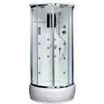 Душевая кабина Timo Lux 80х80х220 стекло прозрачное (T-7780)
