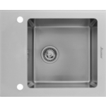 Кухонная мойка Seaman Eco Glass SMG-610W.B