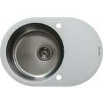 Кухонная мойка Seaman Eco Glass SMG-730W.B Gun PVD