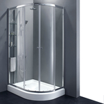 Душевой уголок Cezares Anima RH-2 L 120x100 левый, прозрачный, хром (ANIMA-W-RH-2-120/100-C-Cr-L)