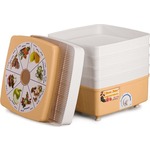 Сушилка для овощей и фруктов Ротор Дива-Люкс СШ-010-02, 5 поддонов