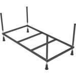 Каркас для ванны Cersanit Santana 140х70 прямоугольный (K-RW-SANTANA*140n)