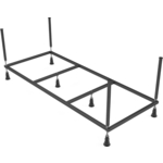Каркас для ванны Cersanit Santana 170 прямоугольный (K-RW-SANTANA*170n)