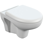 Унитаз подвесной безободковый Cersanit Nature Clean ON с сиденьем микролифт (S-MZ-NATURE-COn-DL-w)