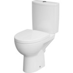 Унитаз-компакт безободковый Cersanit Parva New Clean ON с сиденьем микролифт (S-KO-PA011-3/6-COn-DL-w/61279)
