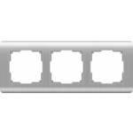 Рамка Werkel Stream серебряный WL12-Frame-03