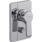 Смеситель для ванны Jacob Delafon Singulier встраиваемый, для механизма 98699D, хром (E98720-CP)