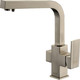 Смеситель для кухни ZorG Clean Water под фильтр, никель (ZR 311 YF-Nickel)