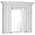 Зеркало-шкаф Aquanet Кастильо 120 белый (183169)