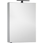 Зеркальный шкаф Aquanet Алвита 60 серый антрацит (183989)