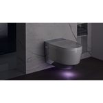 Унитаз-биде подвесной безободковый Geberit AquaClean Mera Comfort с сиденьем микролифт (146.214.11.1)