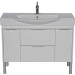 Тумба под раковину Aquanet Франка 105 белая (183055)