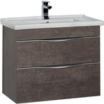 Тумба под раковину Aquanet Эвора 80 дуб антик (183002)