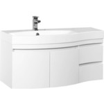 Тумба под раковину Aquanet Опера 115 L белая (169613)