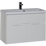 Тумба под раковину Aquanet Латина 90 белая (179449)