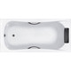Акриловая ванна Roca BeCool 180x80 с отверстиями под ручки (ZRU9302782)