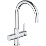 Смеситель для кухни Grohe Blue для подачи смешанной и фильтрованной воды, хром (33251000)