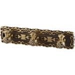 Планка с 3 крючками ZorG Antic бронза (AZR 17 BR)