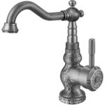 Смеситель для раковины ZorG Antic серебро (A 309U-SL)