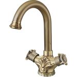 Смеситель для раковины ZorG Antic бронза (A 2008U-BR)