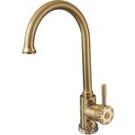 Смеситель для кухни ZorG Antic бронза (A 108K-BR)